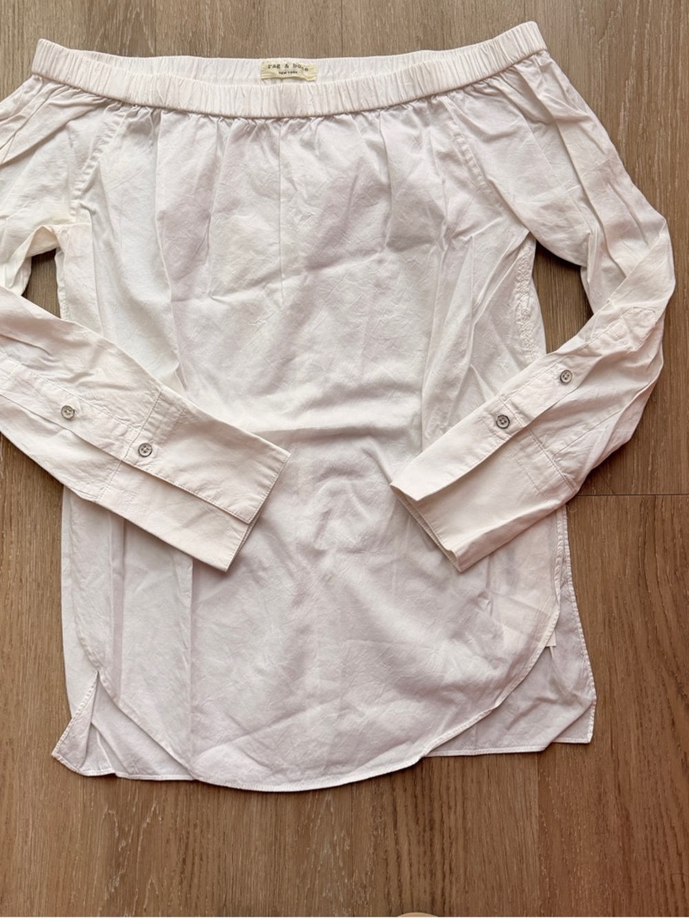 Rag & Bone off the shoulder top